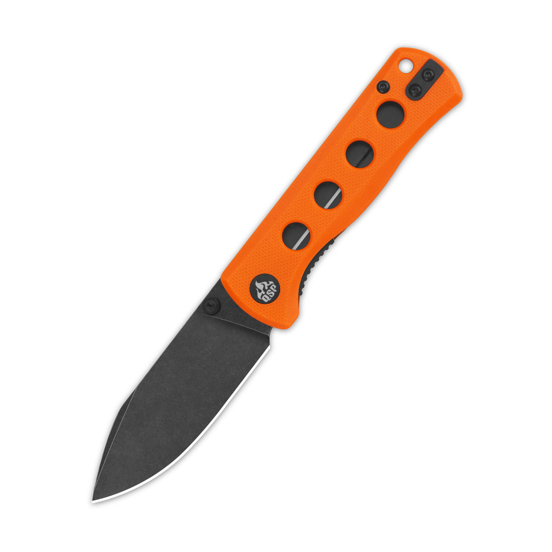 QSP Canary Folder QS150-B2 14C28N Blade Orange G10 Handle Liner Lock Pocket Knife