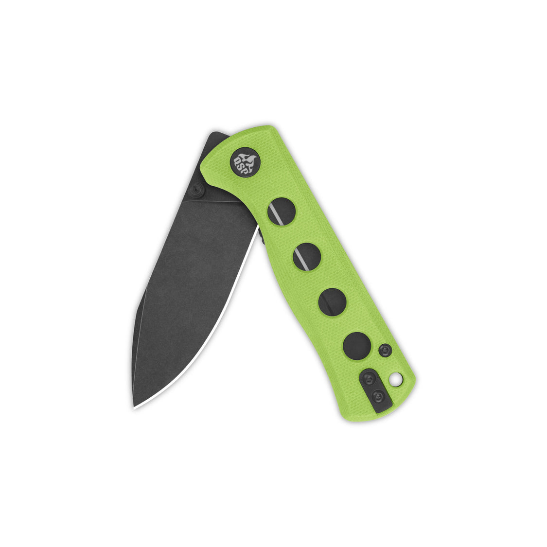 QSP Canary Folder QS150-C2 14C28N Blade Neon G10 Handle Liner Lock Pocket Knife