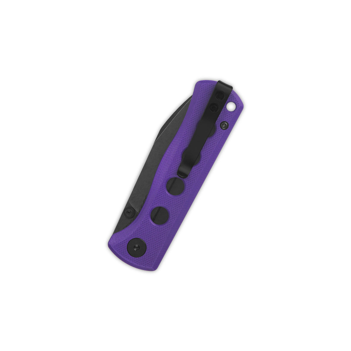 QSP Canary Folder QS150-D2 14C28N Blade Purple G10 Handle Liner Lock Pocket Knife