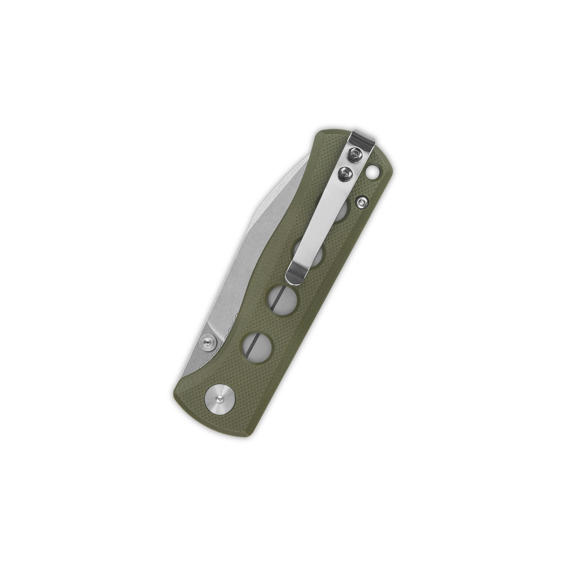 QSP Canary Folder QS150-F1 14C28N Blade Olive Green G10 Handle Liner Lock Pocket Knife