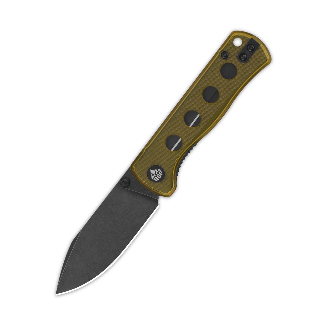 QSP Canary Folder QS150-J2 14C28N Blade Ultem Handle Liner Lock Pocket Knife