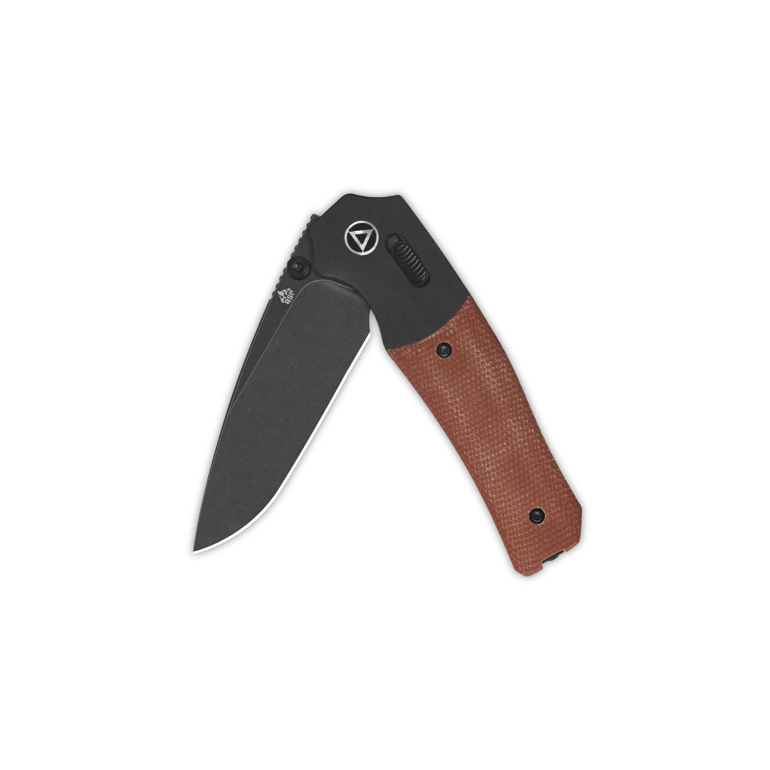 QSP Vault QS157-C2 14C28N Blade Tan Micarta Handle Glyde Lock Pocket Knife