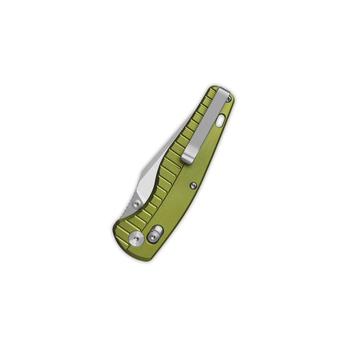 QSP Reptile QS165-B1 14C28N Blade Champ OD Green Aluminium Handle Glyde Lock Pocket Knife