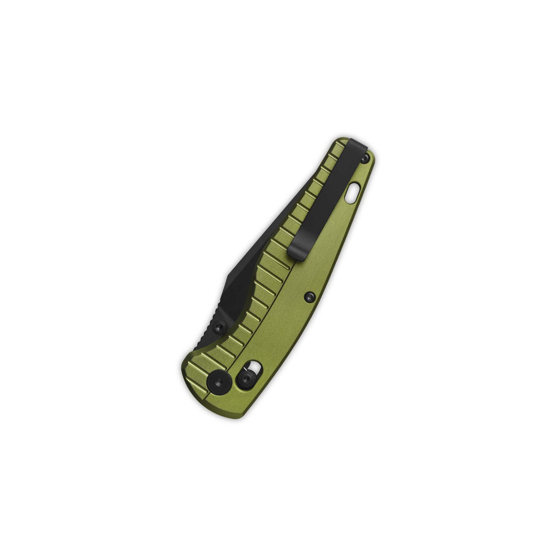 QSP Reptile QS165-B2 14C28N Blade Champ OD Green Aluminium Handle Glyde Lock Pocket Knife