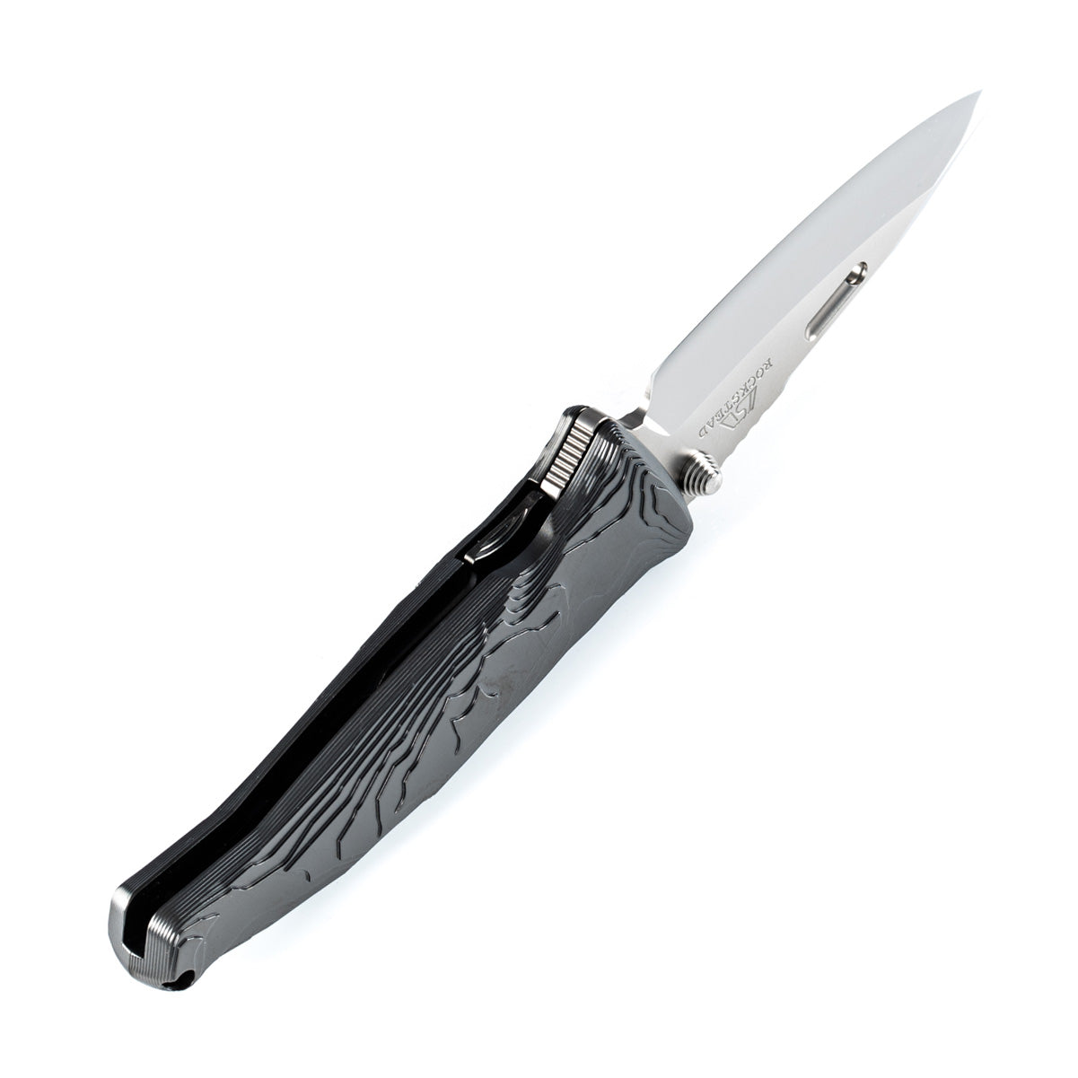 Rockstead SAI-ZDP (BK) Premium ZDP189 BLade Titanium Handle Mirror Finish Folding Knife
