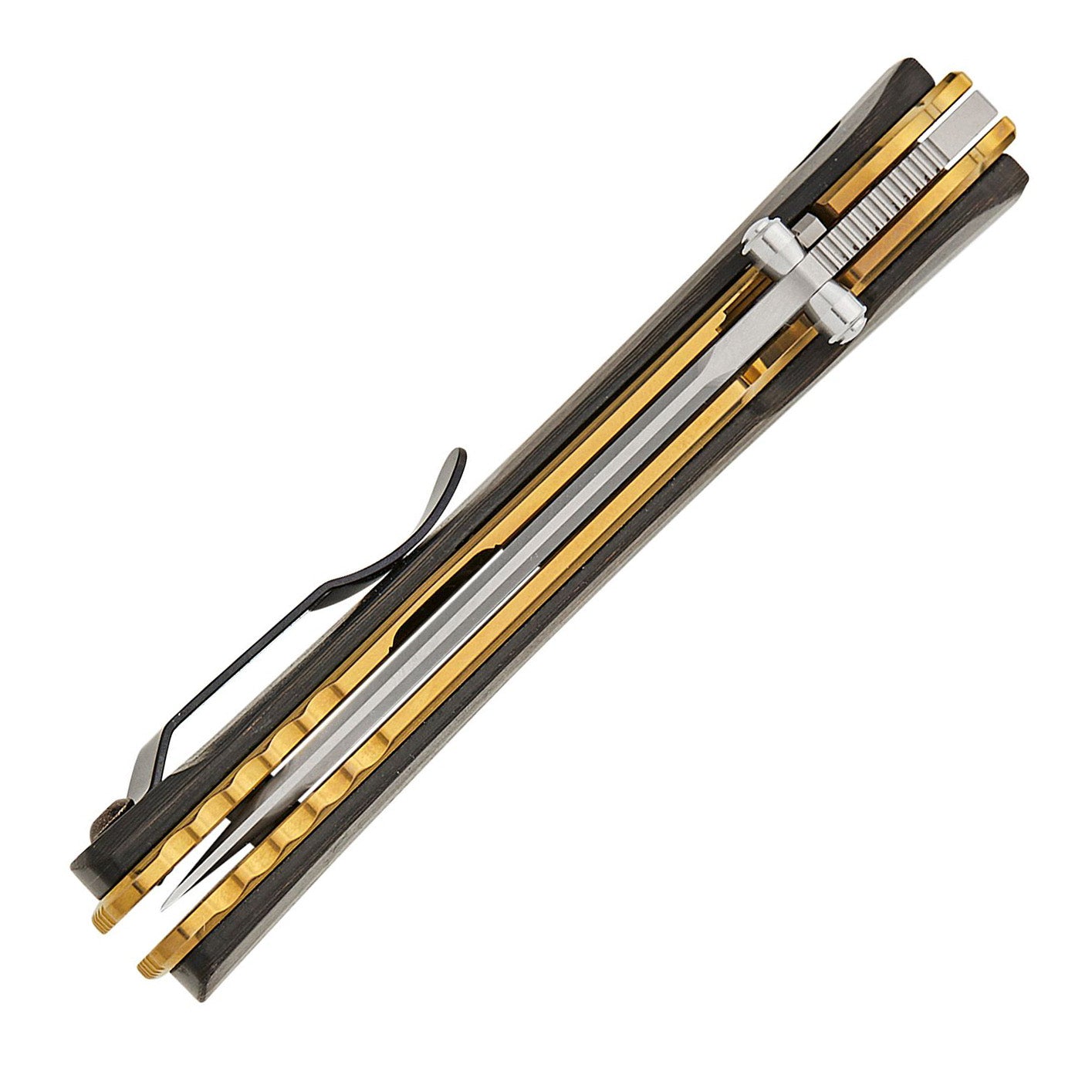Rockstead HIGO Ⅱ X-FCF-ZDP (CG) ZDP-189 Blade Titanium with carbon fiber Liner Lock