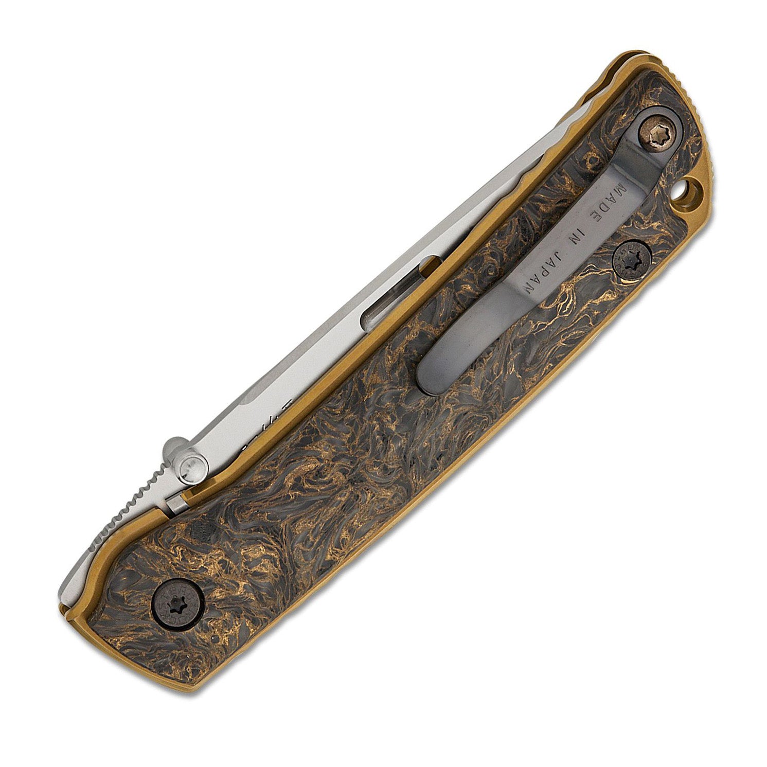 Rockstead HIGO Ⅱ X-FCF-ZDP (DMG) ZDP-189 Blade Titanium with carbon fiber Liner Lock