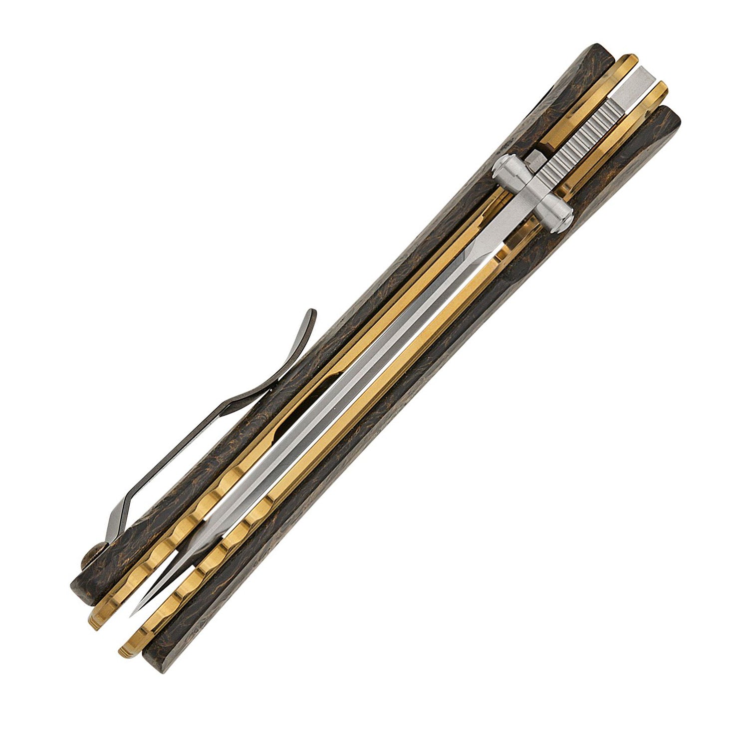 Rockstead HIGO Ⅱ X-FCF-ZDP (DMG) ZDP-189 Blade Titanium with carbon fiber Liner Lock