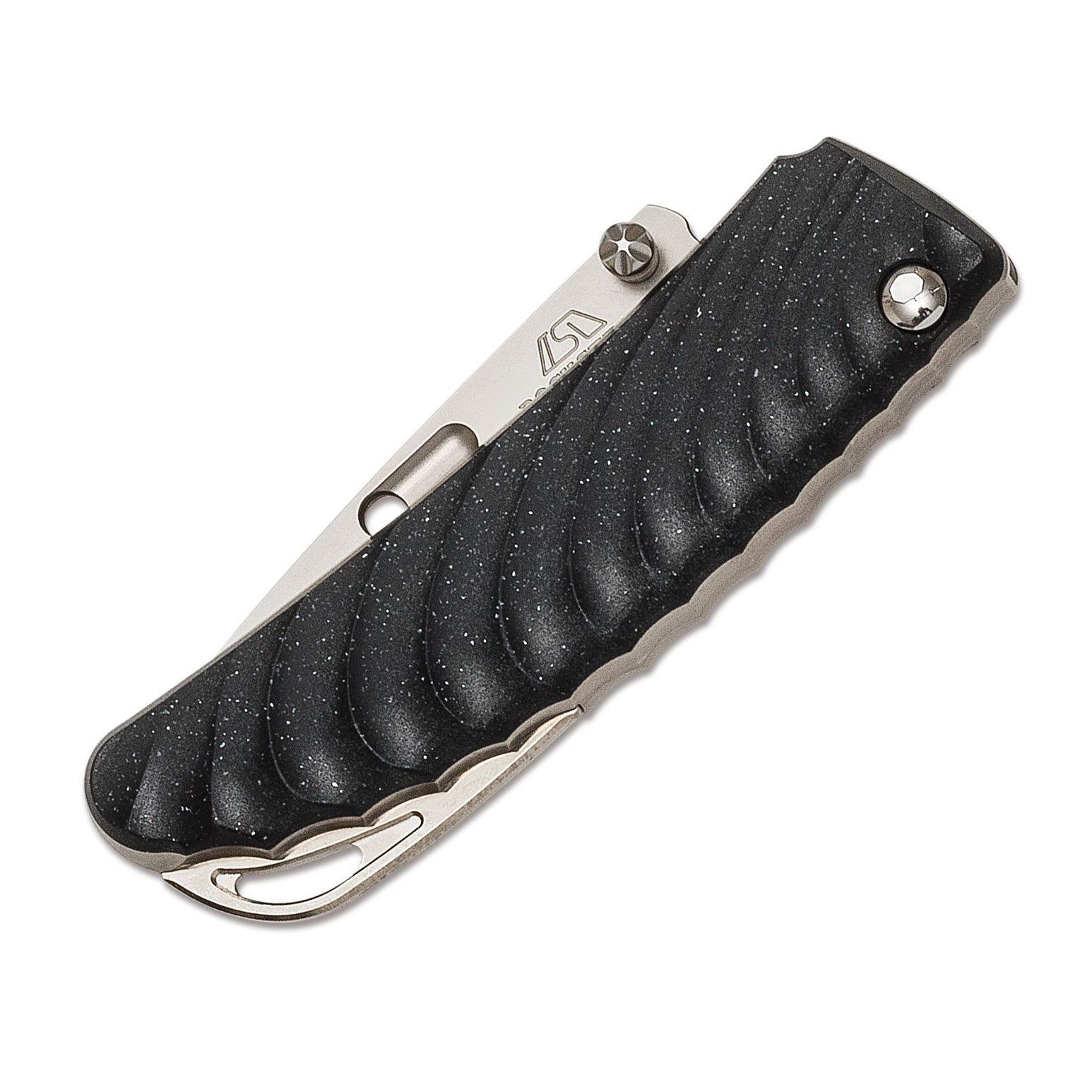 Rockstead Folding Knife NEHAN-ZDP(MB) ZDP-189 Blade Titanium Handle Knives Collect Button Lock