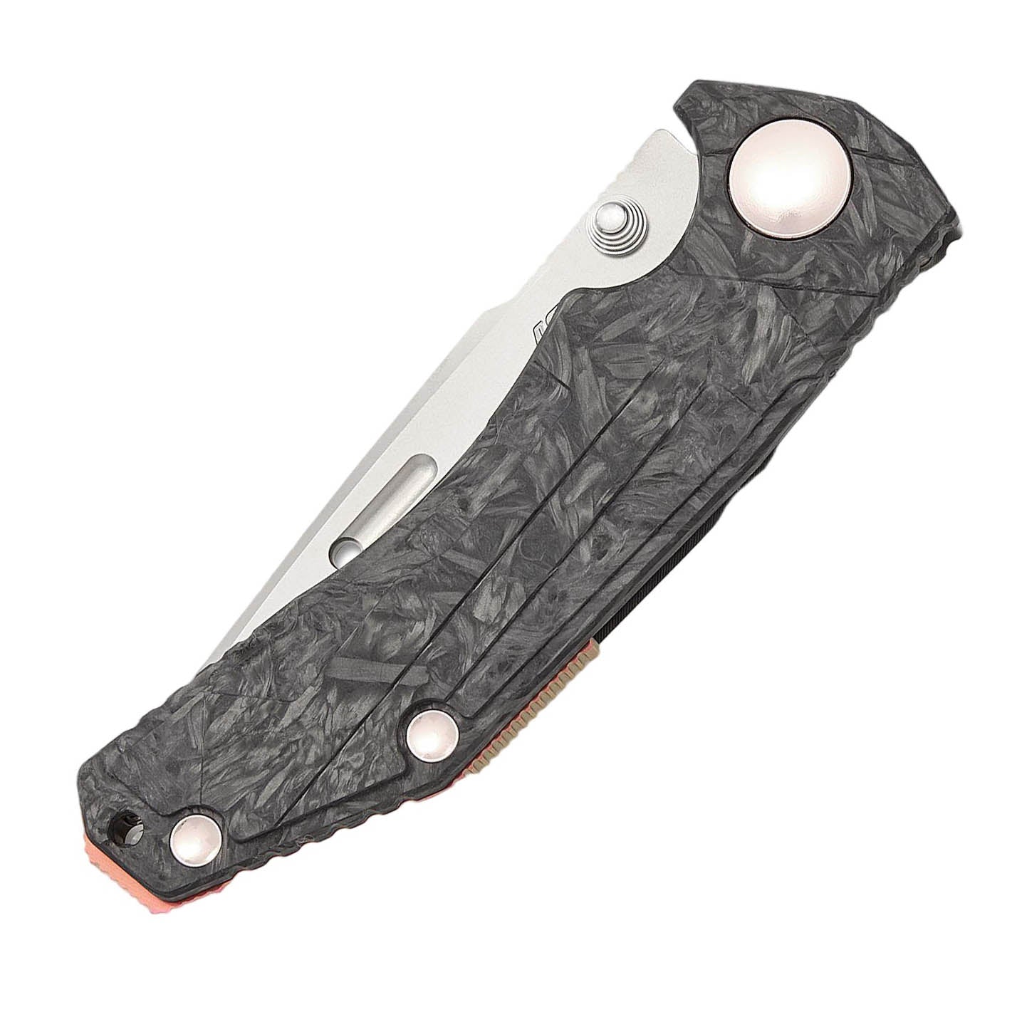 Rockstead REN-ZDP (DMB) ZDP189 clad by VG10 Blade Carbon(front)/Titanium(back) Handle