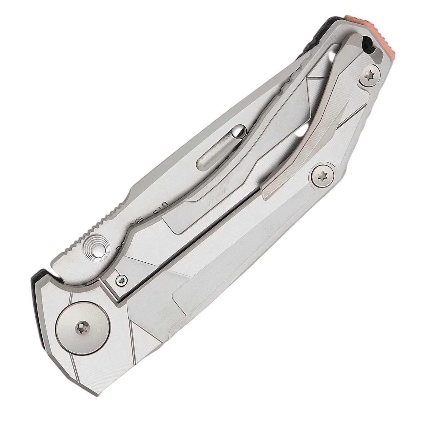 Rockstead REN-ZDP (DMB) Premium Japanese Folding Knife with Tanto Convex ZDP189 Blade