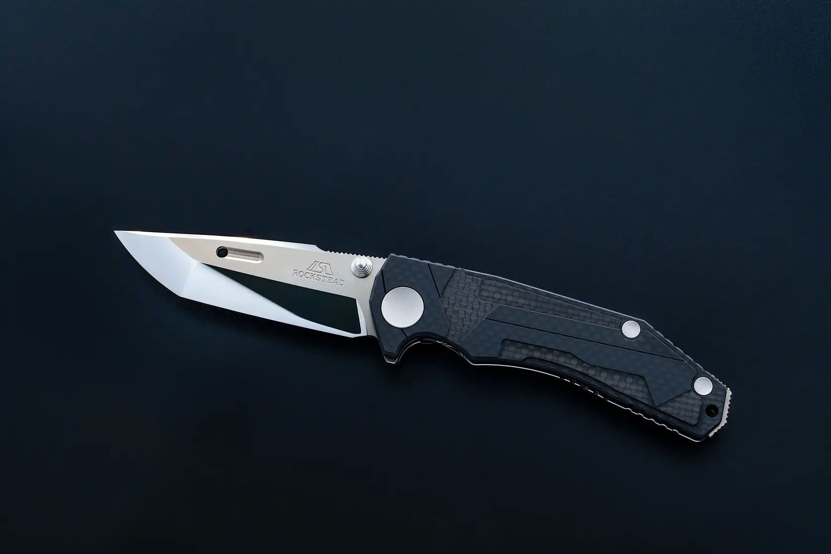 Rockstead REN-ZDP Premium Japanese Folding Knife with Tanto Convex ZDP189 Blade
