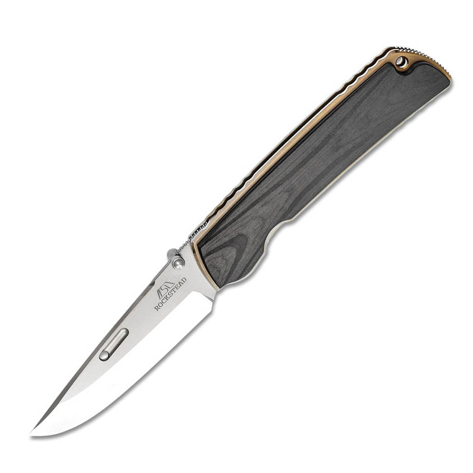Rockstead Folding Knife HIGO-II-X-CF-ZDP (SG) ZDP189 Blade Titanium With Carbon Fiber Handle