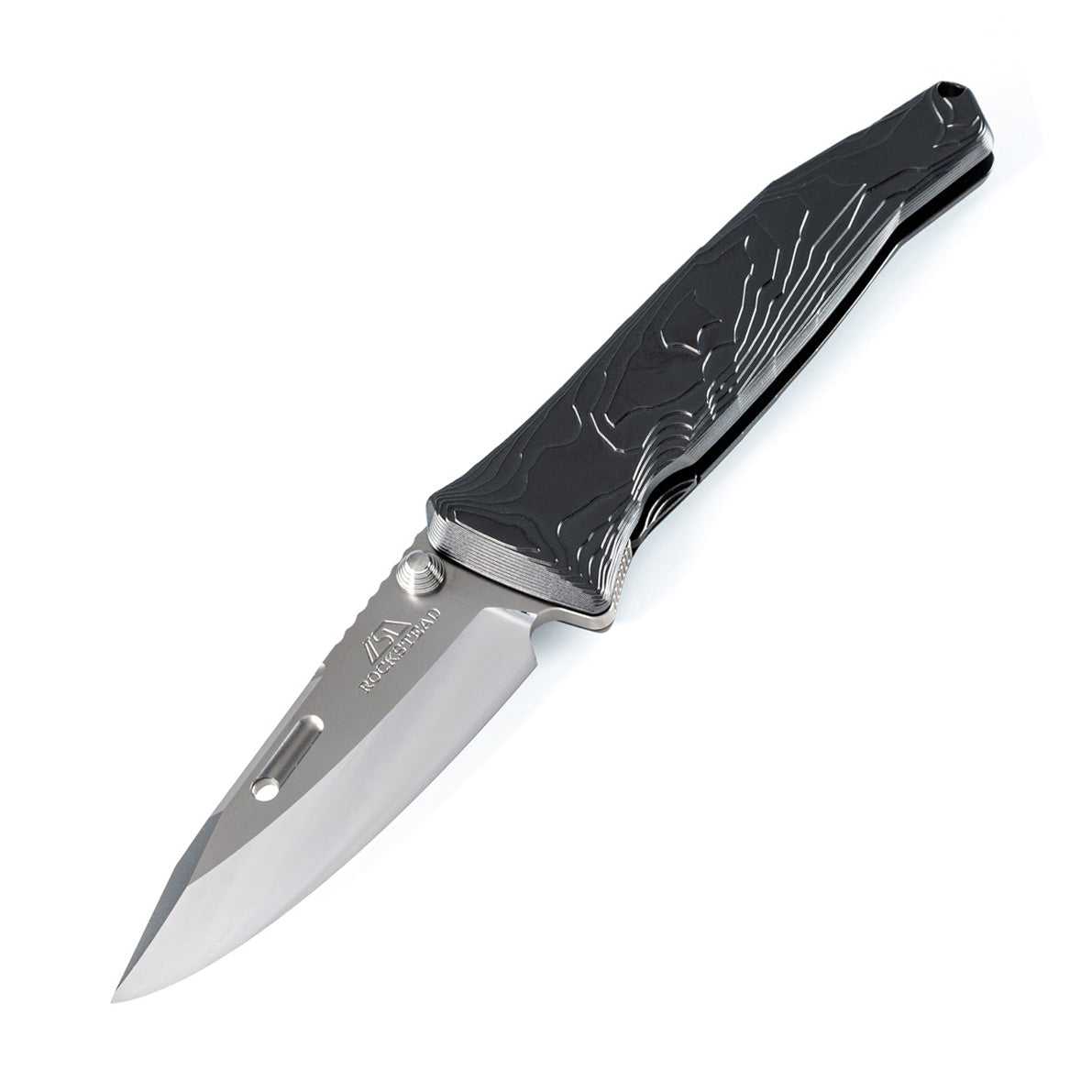 Rockstead SAI-ZDP (BK) Premium ZDP189 BLade Titanium Handle Mirror Finish Folding Knife