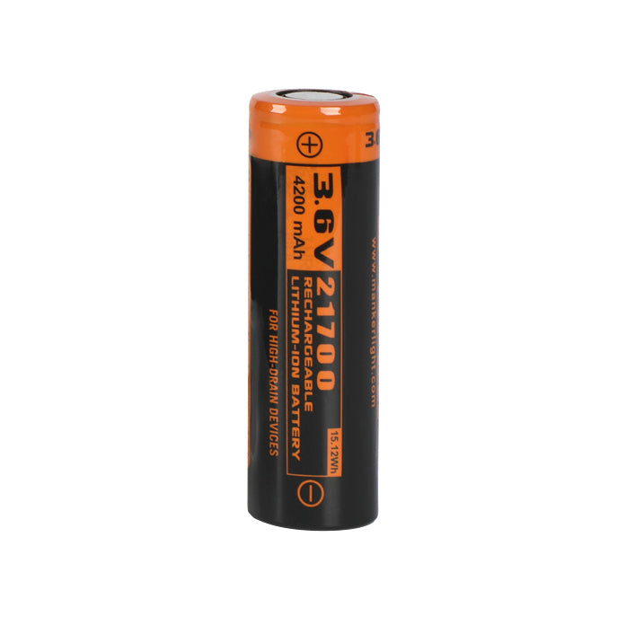 Manker Battery 4200 mAh 21700 power battery