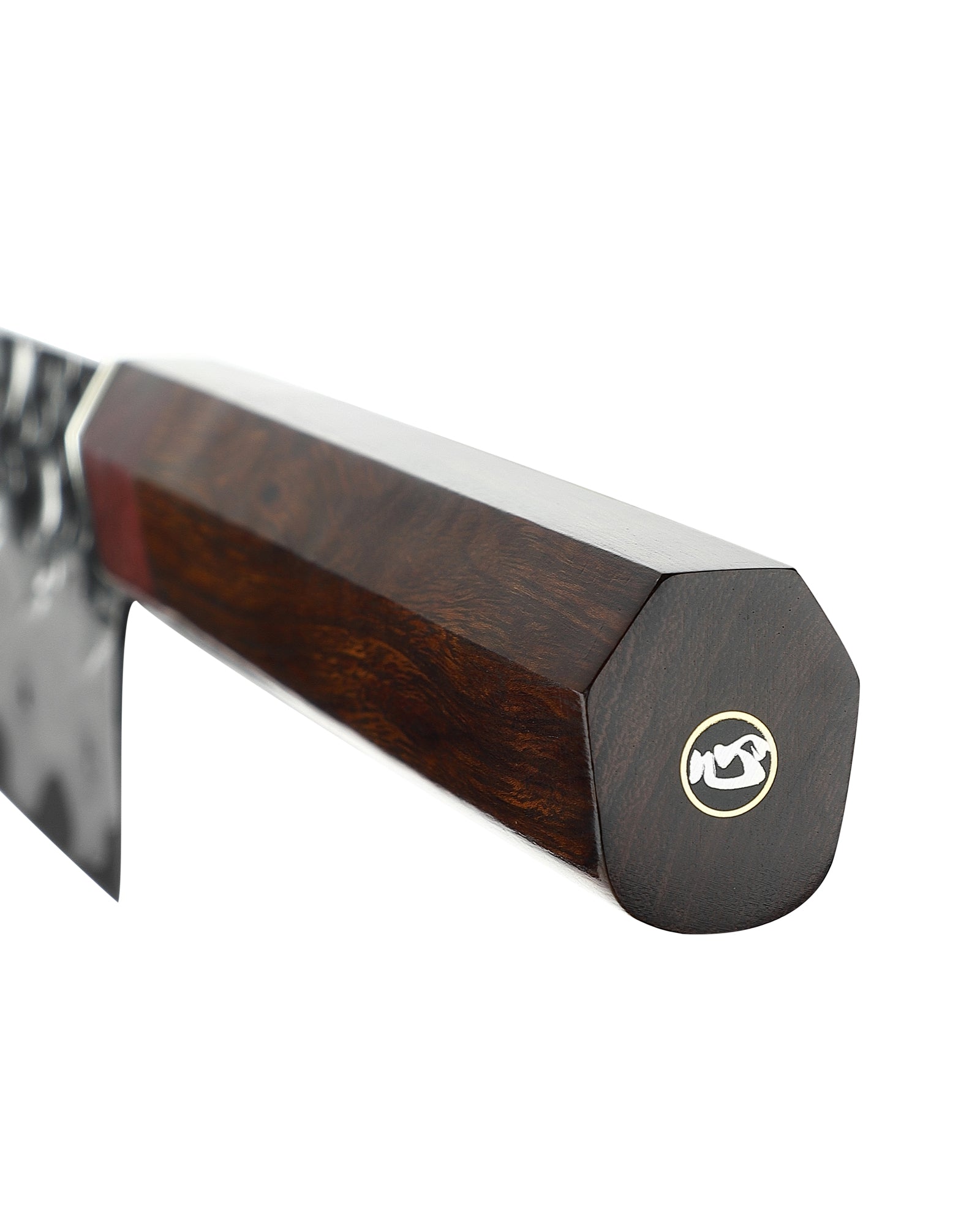 Xin Cutlery XinCraft XC134 440C Blade Iron Wood Handle Santoku Knife