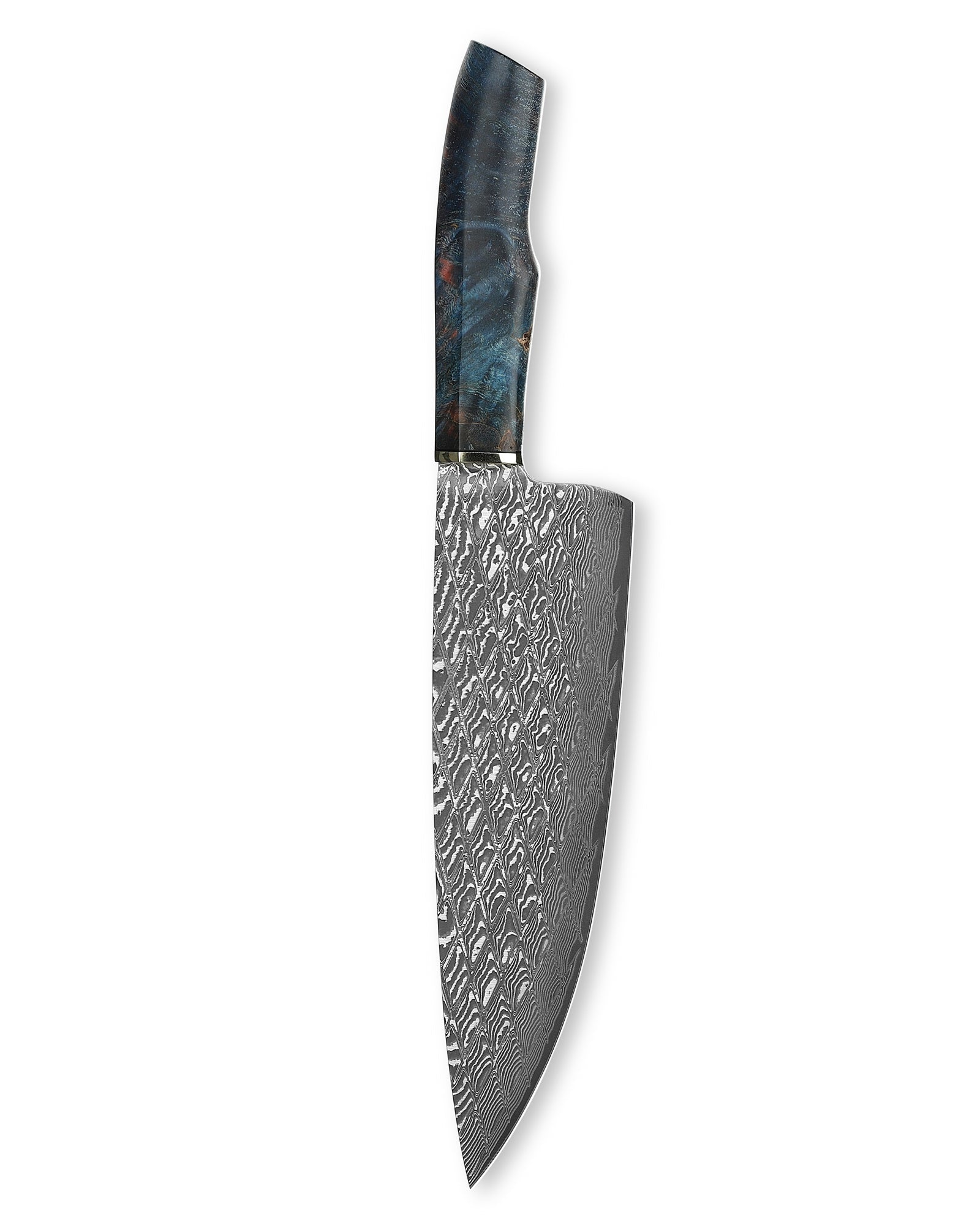 Xin Cutlery XinCraft XC131 Damascus Blade Maple Burl Wood Handle Chef Knife