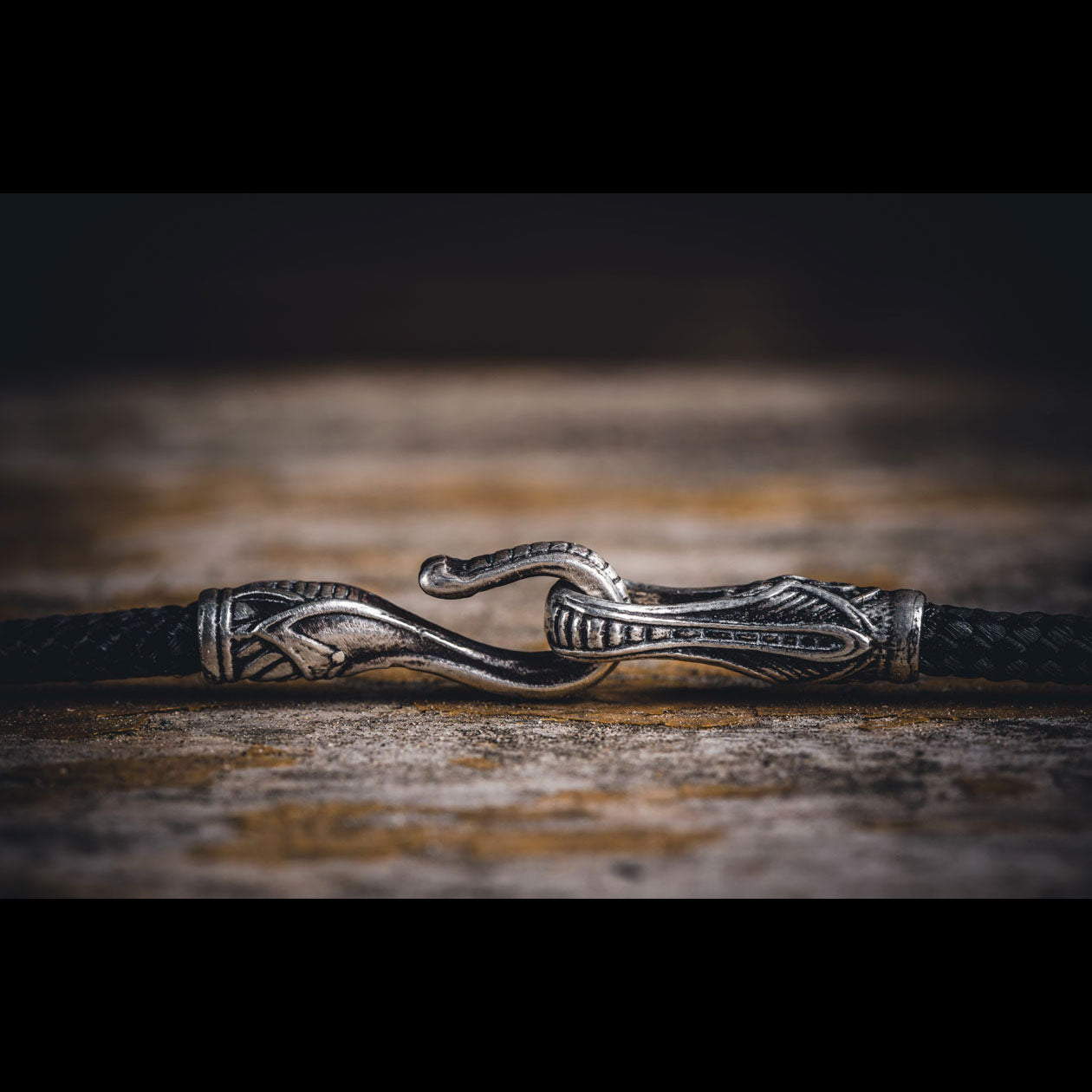 William Henry B02 FIRE Pendant Knife Chad Nichols Damascus Steel Silver Handle Inlaid Fossil Mammoth Tooth