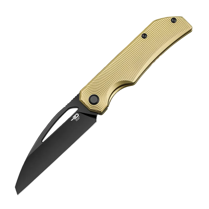 Bestech Mini Taipan BT2603B MagnaCut Blade Titanium Handle Frame Lock Folding Knife