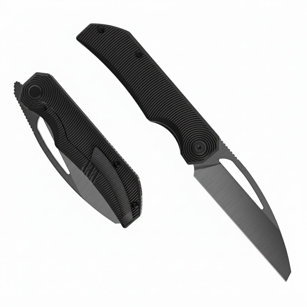 Bestech Mini Taipan BT2603E-L MagnaCut Blade Titanium Handle Frame Lock Folding Knife