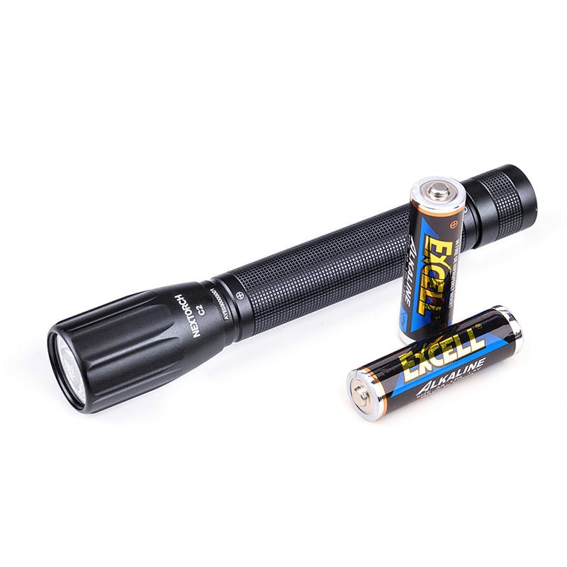 Nextorch Flashlight C2 2AA EDC Flashlight 250 Lumens Tools Gear