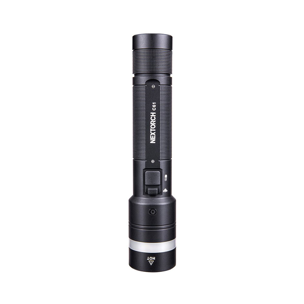 Nextorch Dual-Beam C61 Flashlight with Stepless Dimming 3500 Lumens EDC Tools