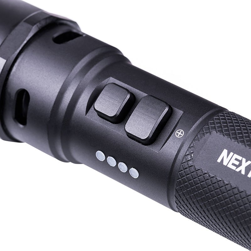Nextorch P86 120 dB Whistle Flashlight - 1600 Lumens