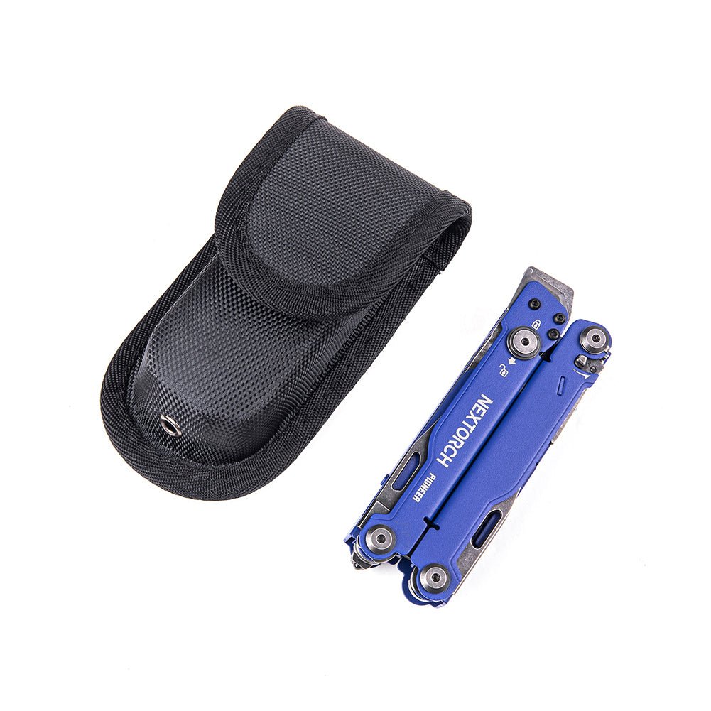 Nextorch Pioneer MT20 Blue Multi-Tool with Glass Breaking Tip