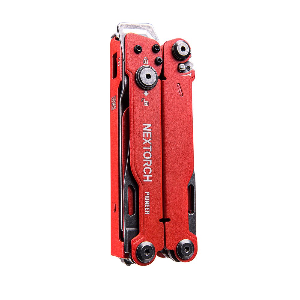 Nextorch Pioneer MT20 Red Multi-Tool with Glass Breaking Tip