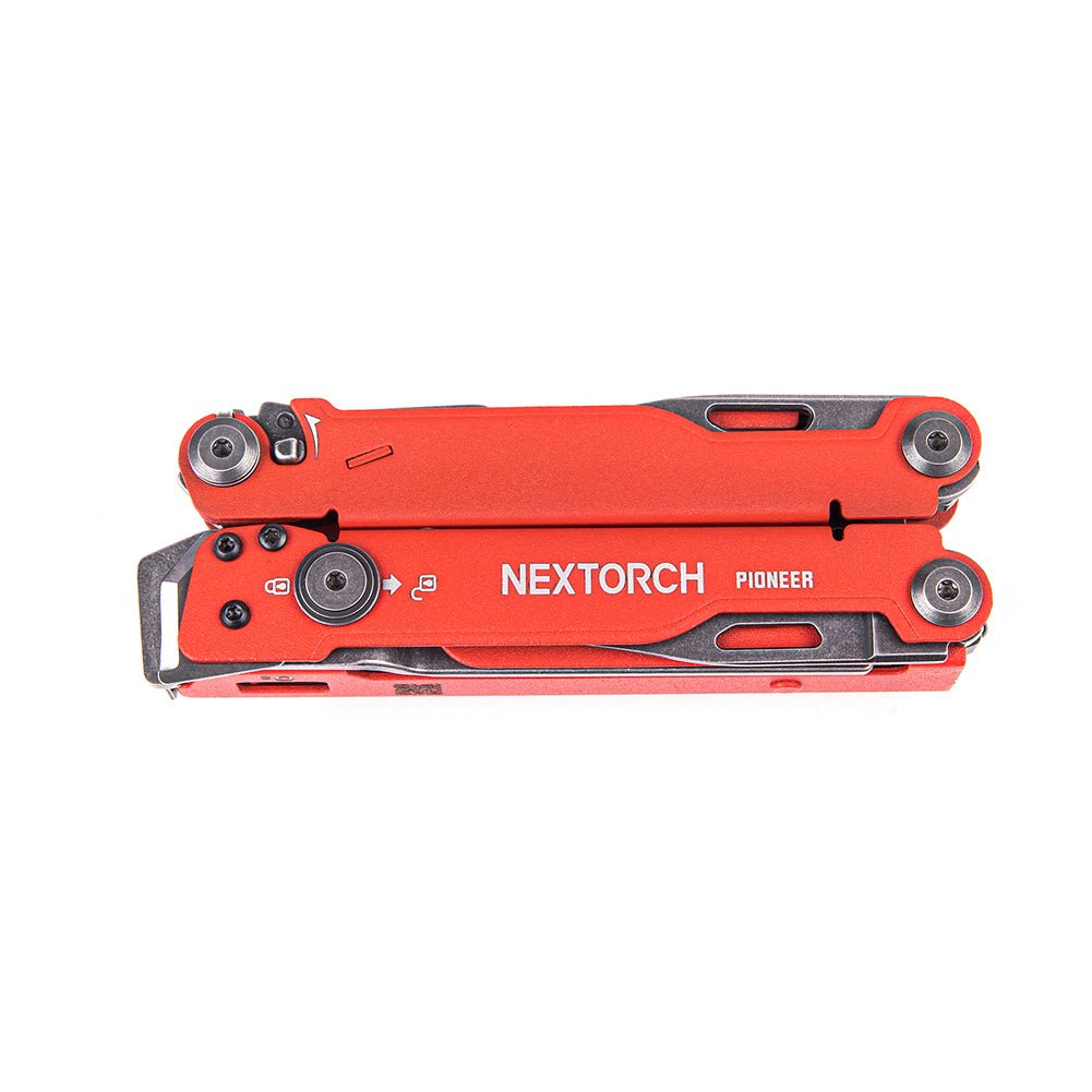 Nextorch Pioneer MT20 Red Multi-Tool with Glass Breaking Tip