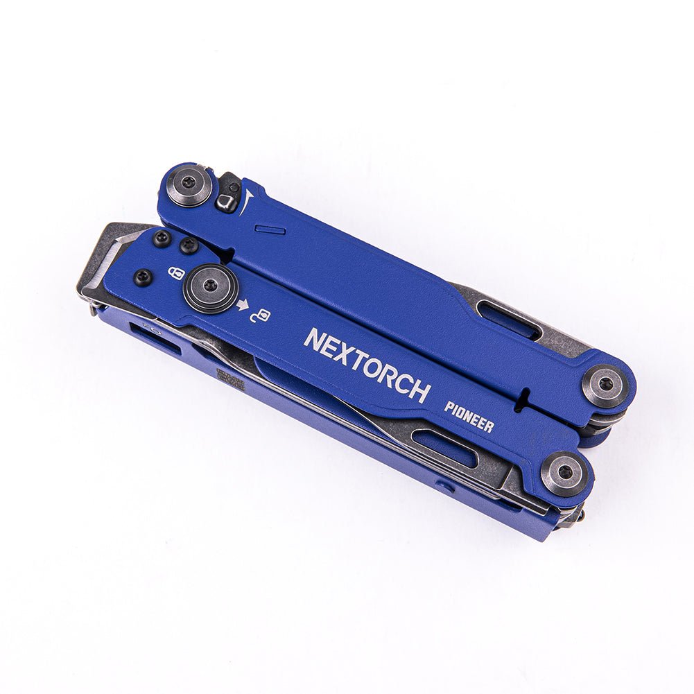 Nextorch Pioneer MT20 Blue Multi-Tool with Glass Breaking Tip