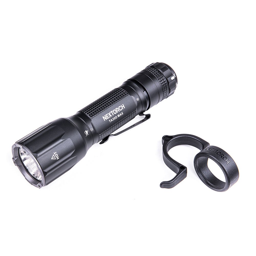 NEXTORCH Flashlight TA30D MAX One-Step-Strobe Tactical & Search Flashlight - 4000 Lumens