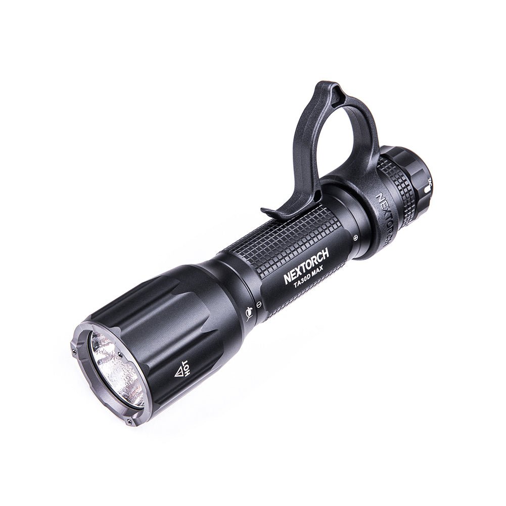NEXTORCH Flashlight TA30D MAX One-Step-Strobe Tactical & Search Flashlight - 4000 Lumens