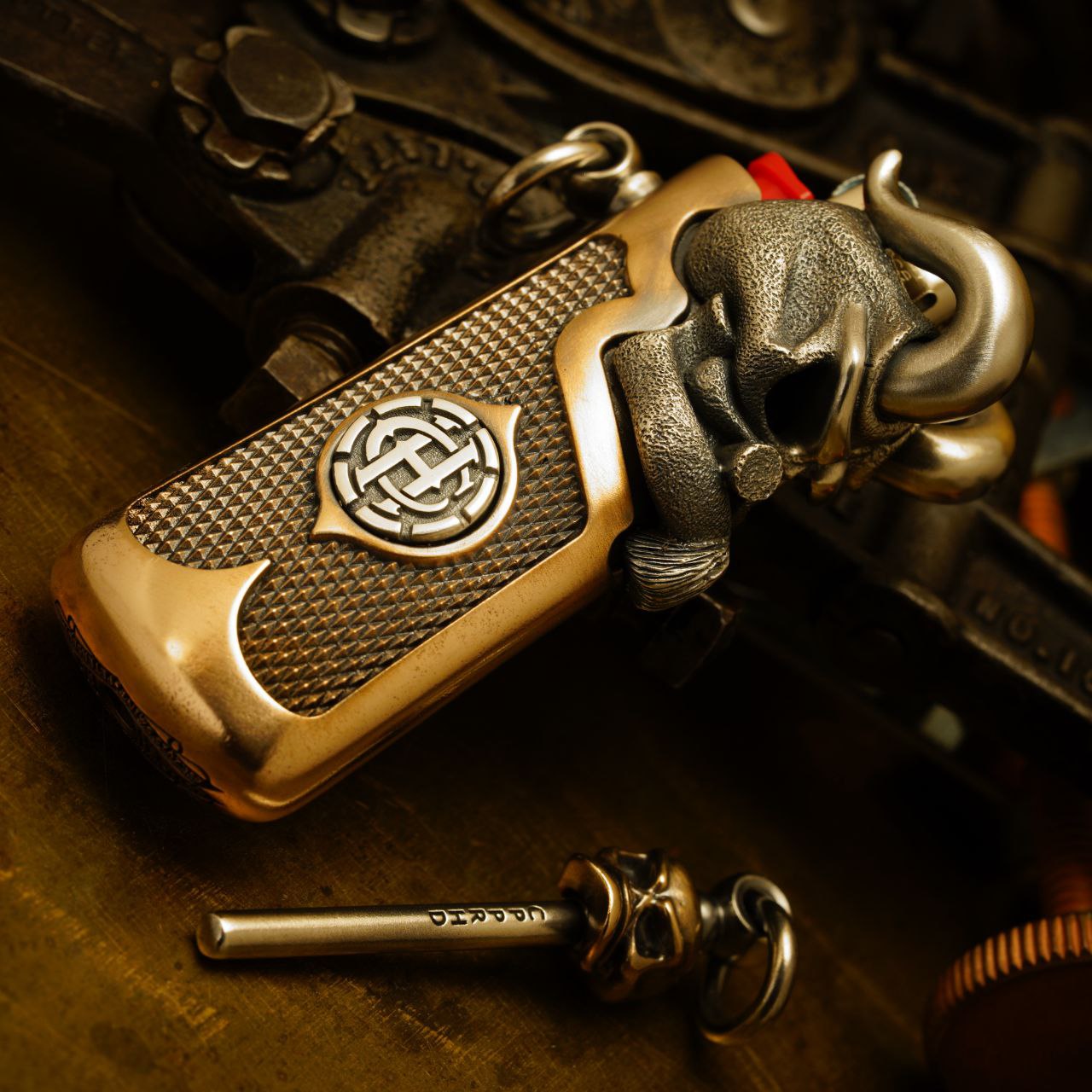 Cpprhd Hellboy Bic Lighter Custom Handmake