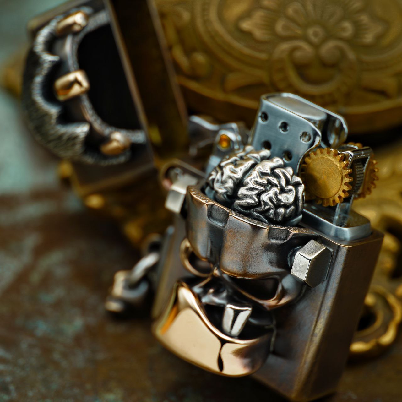 【Deposit】Cpprhd Frankenstein Lighter Custom Handmake Lighter Collecting Lighters