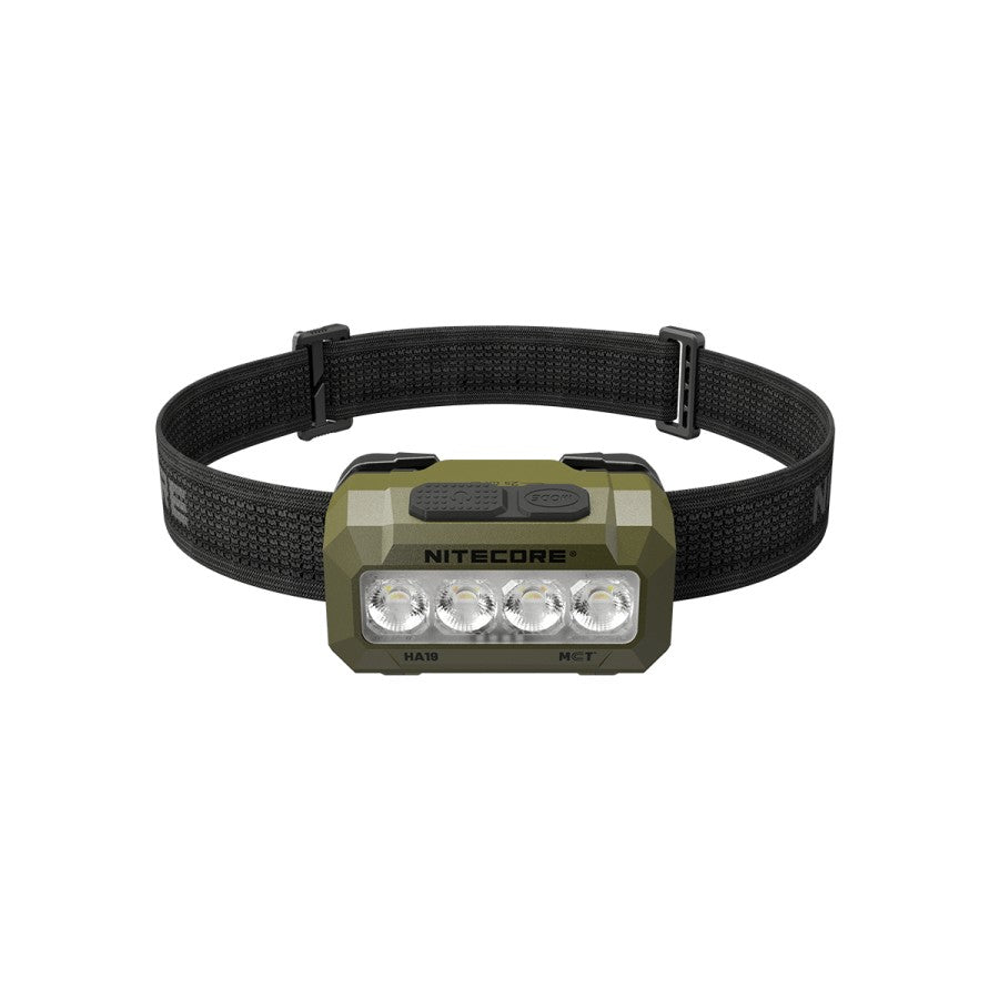 Nitecore HA19 Green 600 Lumen MCT Multipurpose RGB AA Headlamp
