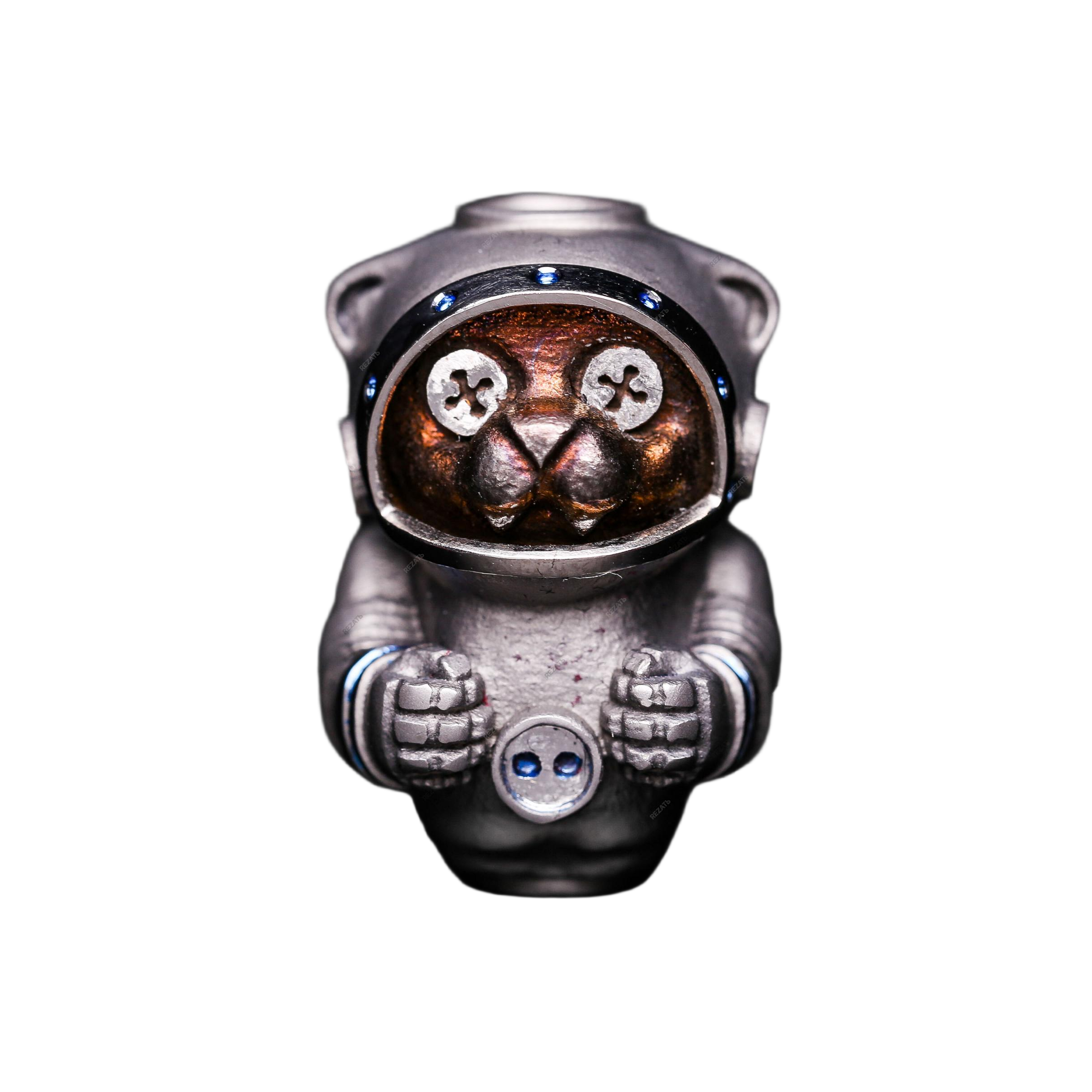 Dmitry Streltsov Lanyard bead Bad Teddy “Astronaut” Handmake Edc Knife Bead Tools Bead