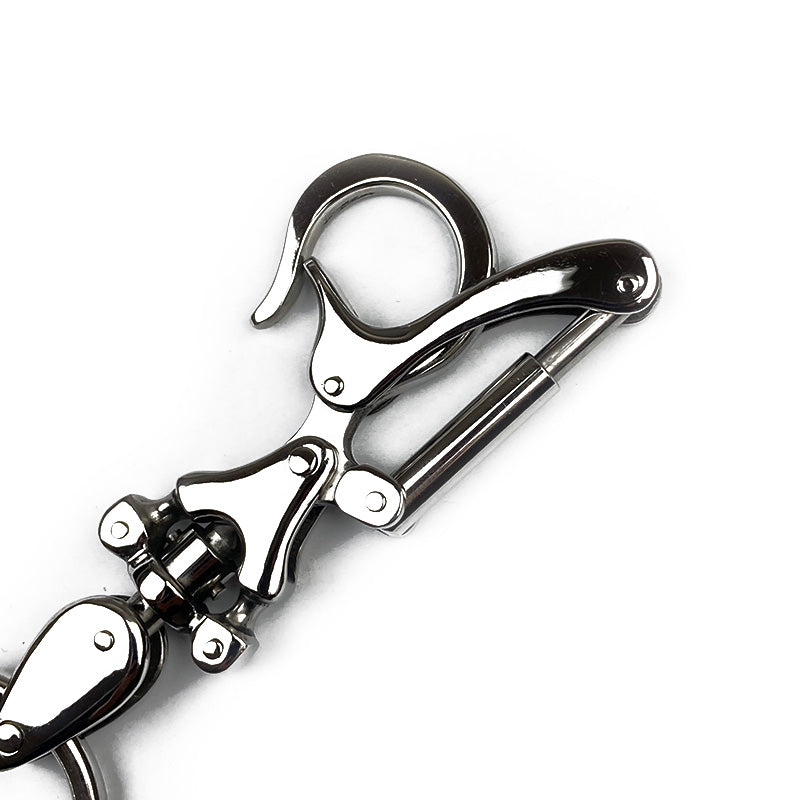 Hidetoshi Nakayama Stainless steel key chain polished
